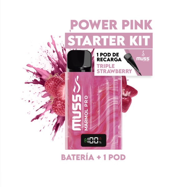 Muss marmol pro starter kit 20 mg/ml power pink