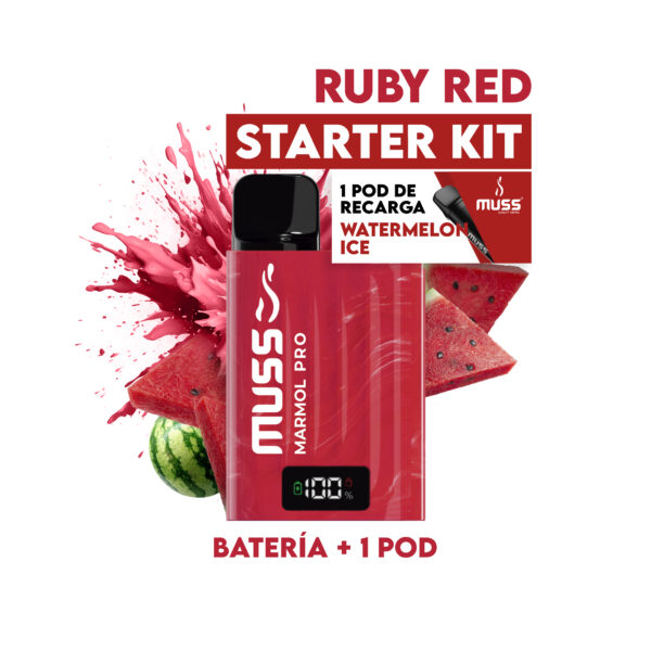 Muss marmol pro starter kit 20 mg/ml ruby red